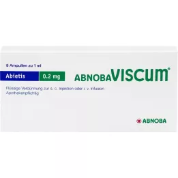 ABNOBAVISCUM Abietis 0,2 mg ampulky, 8 ks