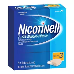 NICOTINELL 7 mg/24-hodinová náplasť 17,5 mg, 7 ks