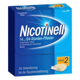 NICOTINELL 14 mg/24-hodinová náplasť 35 mg, 7 ks