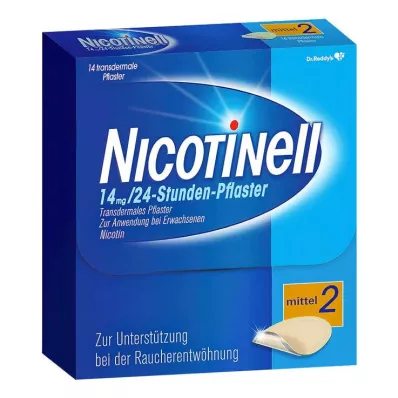 NICOTINELL 14 mg/24-hodinová náplasť 35 mg, 14 ks NICOTINELL 14 mg/24-hodinová náplasť 35 mg, 14 ks