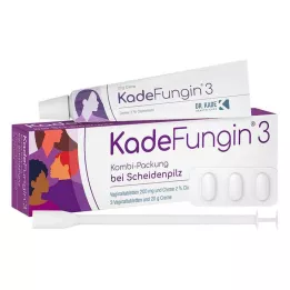 KADEFUNGIN 3 Combip.20 g krém+3 vaginálne tablety, 1 ks