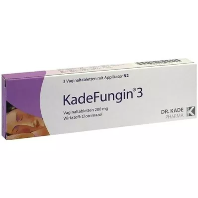 KADEFUNGIN 3 vaginálne tablety, 3 ks