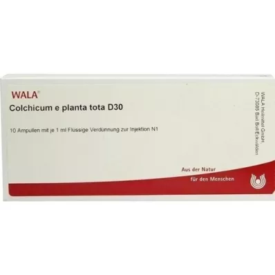 COLCHICUM E planta tota D 30 ampuliek, 10X1 ml