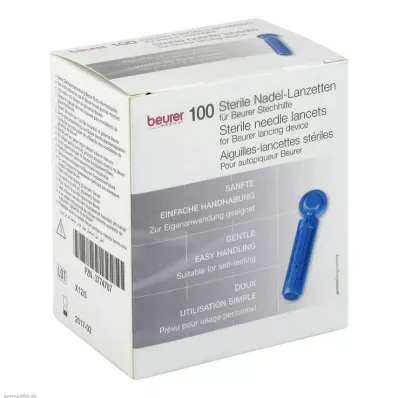 BEURER Sterilné lancety s ihlou, 100 ks