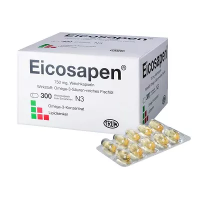 EICOSAPEN Mäkké kapsuly, 300 ks EICOSAPEN Mäkké kapsuly, 300 ks