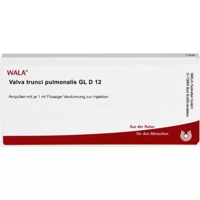 VALVA trunci pulmonalis GL D 12 ampuliek, 10X1 ml