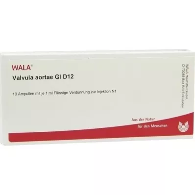 VALVULA aortae GL D 12 ampuliek, 10X1 ml