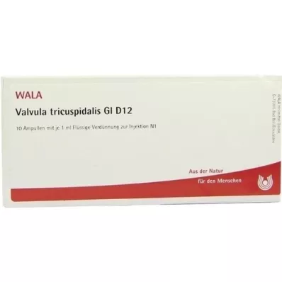 VALVULA tricuspidalis GL D 12 ampuliek, 10X1 ml