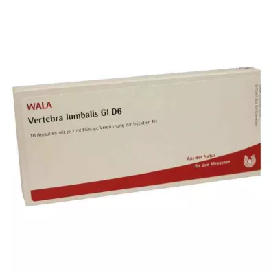 VERTEBRA lumbalis GL D 6 ampuliek, 10X1 ml VERTEBRA lumbalis GL D 6 ampuliek, 10X1 ml