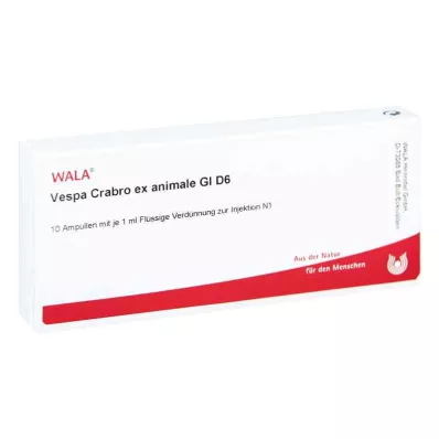 Ampulky Vespa Crabro Ex Animale Gl D6 (10x1 ml) Ampulky Vespa Crabro Ex Animale Gl D6 (10x1 ml)