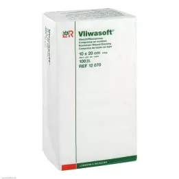 VLIWASOFT Netkané kompresy 10x20 cm nesterilné 4l, 100 ks