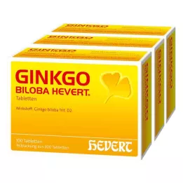 GINKGO BILOBA HEVERT Tablety, 300 ks