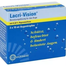 LACRI-VISION Očné kvapky, 3X10 ml