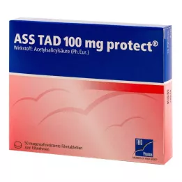 ASS TAD 100 mg ochranné filmom obalené tablety, 50 ks