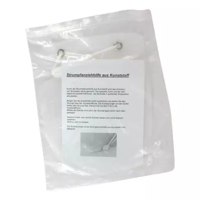 STRUMPFANZIEHHILFE Plast s popruhom, 1 ks STRUMPFANZIEHHILFE Plast s popruhom, 1 ks