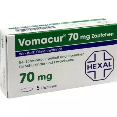 VOMACUR 70 čapíkov, 5 ks