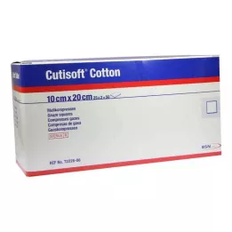 CUTISOFT Bavlna Compr.10x20 cm ster.8fold, 25X2 ks