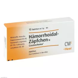HÄMORRHOIDAL Čapík N Cosmochema, 12 ks