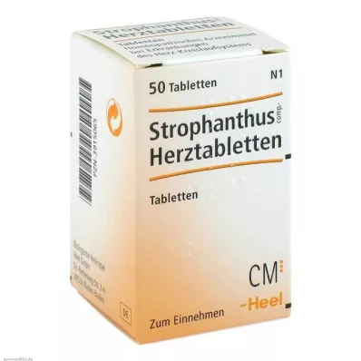 STROPHANTHUS COMP.Srdcové tablety, 50 ks