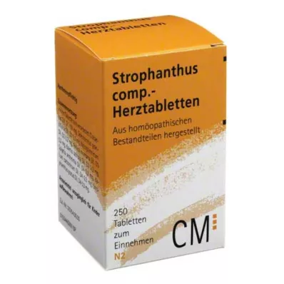 Tablety Strophanthus comp.srdce, 250 ks Tablety Strophanthus comp.srdce, 250 ks