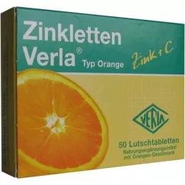 ZINKLETTEN Verla Orange Pastilky, 50 kapsúl