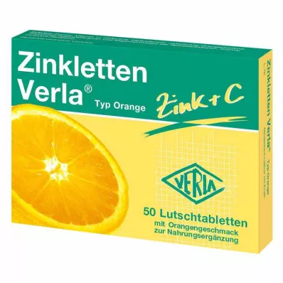 ZINKLETTEN Verla Orange Pastilky, 50 kapsúl