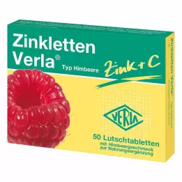 ZINKLETTEN Verla Malinové pastilky, 50 kapsúl
