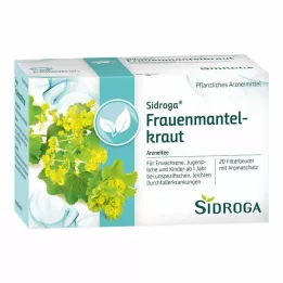 SIDROGA Čajové filtračné vrecko Ladys mantle, 20X1,0 g