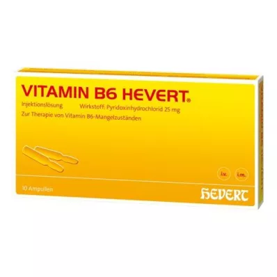 VITAMIN B6 HEVERT Ampulky, 10X2 ml