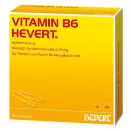 VITAMIN B6 HEVERT Ampulky, 100X2 ml