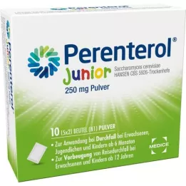 PERENTEROL Junior 250 mg vrecúško s práškom, 10 ks