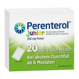 PERENTEROL Junior 250 mg prášok, 20 ks
