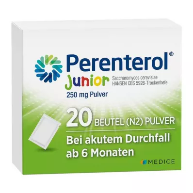 PERENTEROL Junior 250 mg prášok, 20 ks