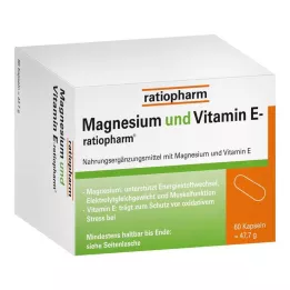 MAGNESIUM UND VITAMIN E-ratiopharm Kapsule, 60 kapsúl