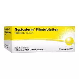 NYSTADERM Filmom obalené tablety, 50 ks