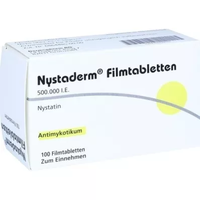 NYSTADERM Filmom obalené tablety, 100 ks