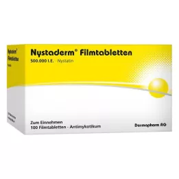 NYSTADERM Filmom obalené tablety, 100 ks