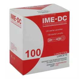 IME-DC Lancety/ihly pre lancingové zariadenie, 100 ks