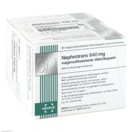 NEPHROTRANS 840 mg enterálne obalené kapsuly, 100 ks