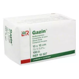 GAZIN Gáza komp. 10x10 cm nesterilná 12x op, 100 ks