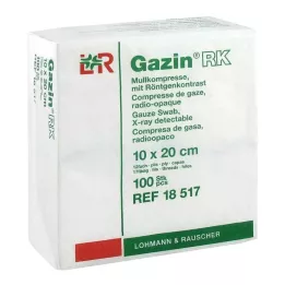 GAZIN Gáza 10x20 cm nesterilná 12x RK, 100 ks