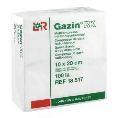GAZIN Gáza 10x20 cm nesterilná 12x RK, 100 ks