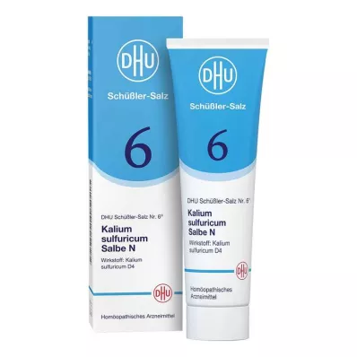 BIOCHEMIE DHU 6 Potassium sulphuricum N D 4 masť, 50 g BIOCHEMIE DHU 6 Potassium sulphuricum N D 4 masť, 50 g