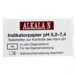 ALKALA N pH indikátorový papier, 1 ks