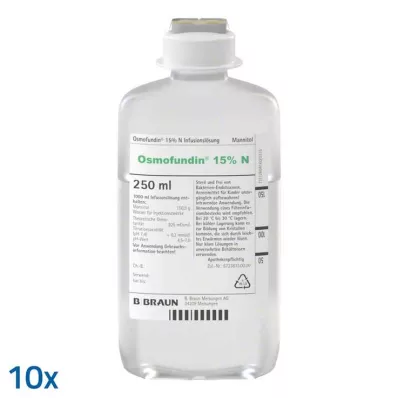 Osmofundin 15% N Ecoflac Pl. infúzny roztok, 10 x 250 ml Osmofundin 15% N Ecoflac Pl. infúzny roztok, 10 x 250 ml