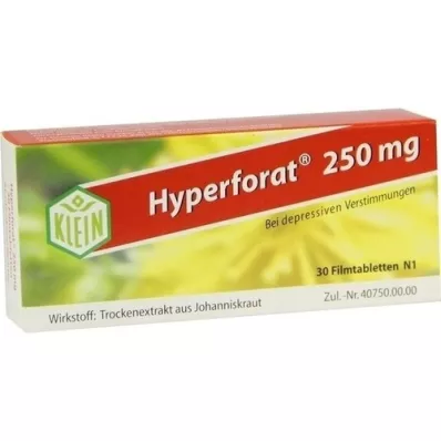 HYPERFORAT 250 mg filmom obalené tablety, 30 ks