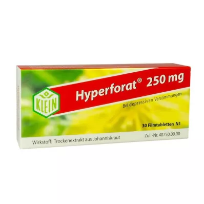Hyperforat 250 mg filmom obalené tablety, 30 ks Hyperforat 250 mg filmom obalené tablety, 30 ks
