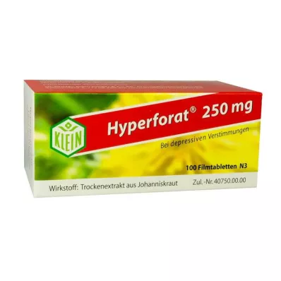 Hyperforate 250 mg filmom obalené tablety, 100 ks Hyperforate 250 mg filmom obalené tablety, 100 ks