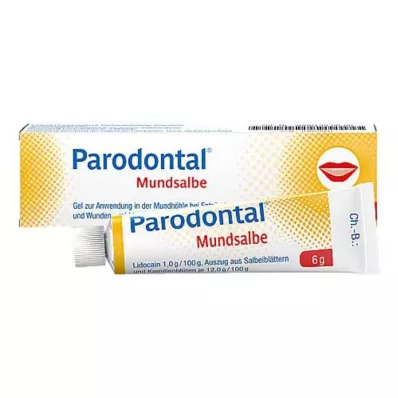 Periodontálna masť na ústa, 6 g