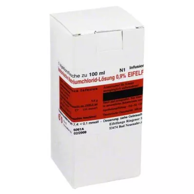 ISOTONISCHE 0,9% roztok NaCl Eifelfango, 100 ml ISOTONISCHE 0,9% roztok NaCl Eifelfango, 100 ml